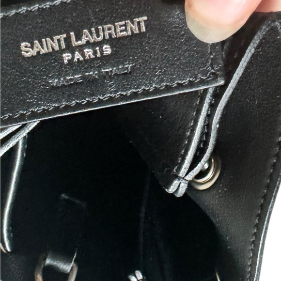 Authentic Saint Laurent Rare Mon Coeur A Fait Crac bucket bag - Picture 7 of 9